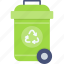 recycle, bin, recycling, sorting, waste 