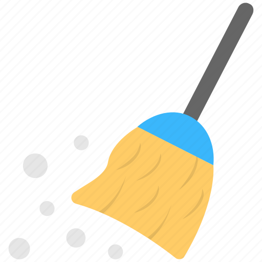 Broom, cleaning, dust, sweeping, sweeping floor icon - Download on Iconfinder