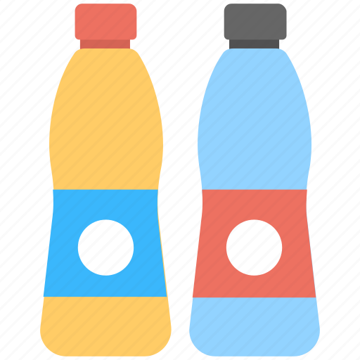 Chemicals, cleaning bottles, solutions, two bottles, washing icon - Download on Iconfinder