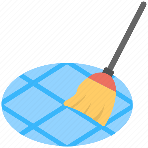 Broomstick, cleaning, cleaning floor, dust, sweeping floor icon - Download on Iconfinder