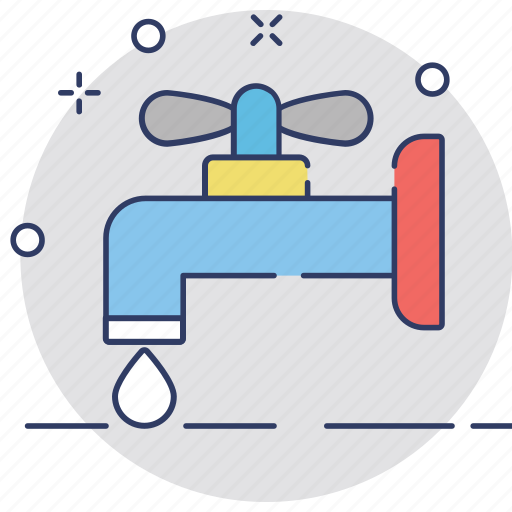 Faucet, tap, water, water supply, water tap icon - Download on Iconfinder