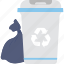 dustbin, garbage, litter bin, recycle bin, trash 