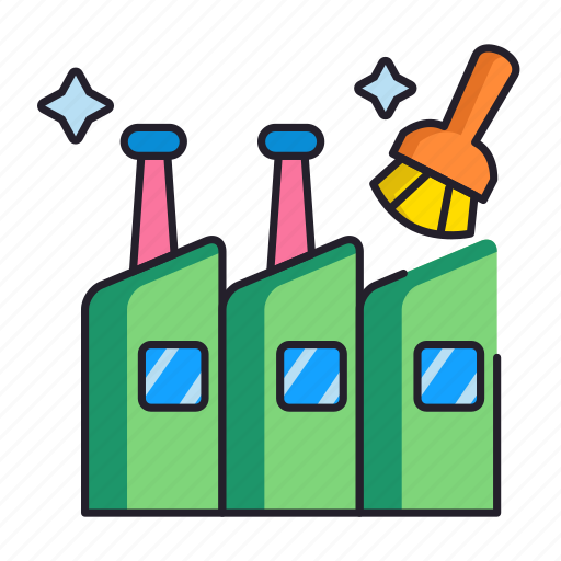 Cleaning, factory, industrial icon - Download on Iconfinder