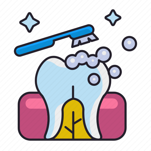 Brush, brushing, cleaning, tooth icon - Download on Iconfinder