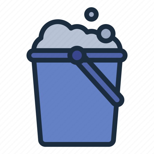 Bucket, clean, cleaning, household, hygiene icon - Download on Iconfinder