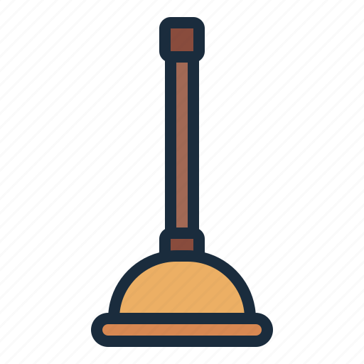 Plunger, clean, cleaning, household, hygiene icon - Download on Iconfinder
