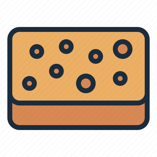 Sponge, clean, cleaning, household, hygiene icon - Download on Iconfinder