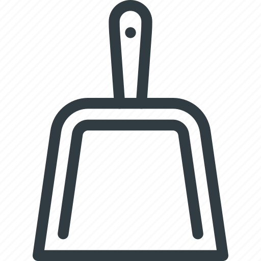 Clean, cleaning, dust, dustpan, pan, sweep, tool icon - Download on Iconfinder