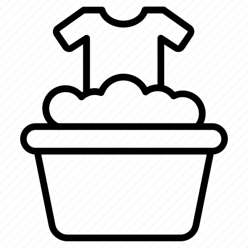 Bucket, wash, water, laundry, dry icon - Download on Iconfinder