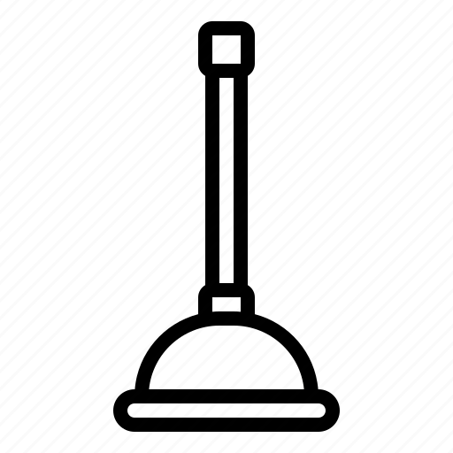 Plunger, clean, cleaning, household, hygiene icon - Download on Iconfinder