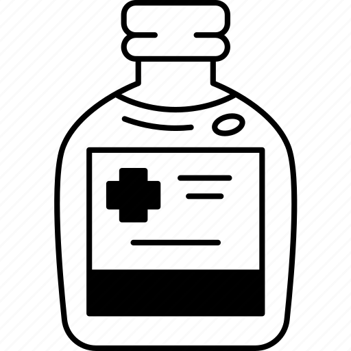 Rubbing, alcohol, disinfectant, cleaner, sanitizer icon - Download on Iconfinder