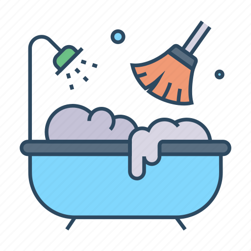 Bathroom, wash, bathroom wash, bathtub, clean, cleaning, shinny icon - Download on Iconfinder