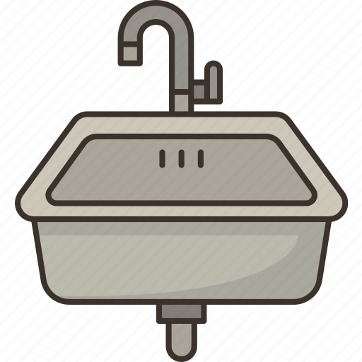 Kitchen, sink, wash, faucet, tap icon - Download on Iconfinder