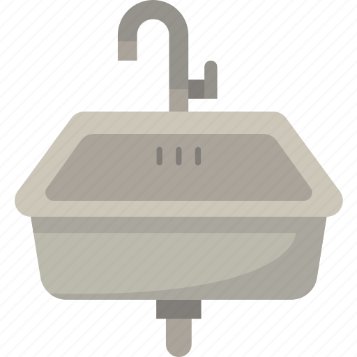 Kitchen, sink, wash, faucet, tap icon - Download on Iconfinder