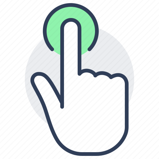 Pick, hand, finger, click, order icon - Download on Iconfinder