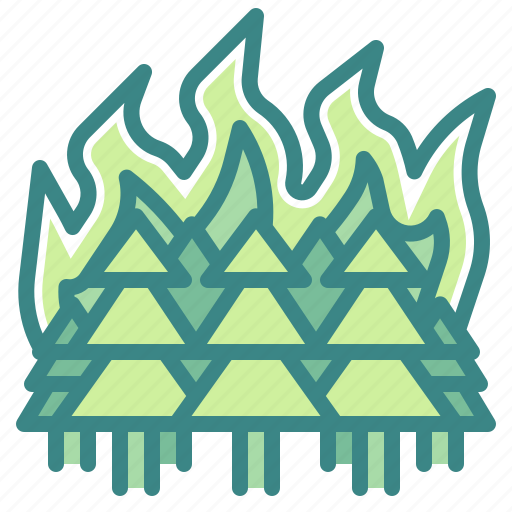 Burning, conflagration, disaster, fire, forest, tree icon - Download on Iconfinder