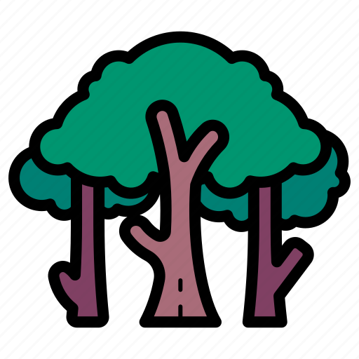 Forest, trees, jungle, ecology, environment icon - Download on Iconfinder