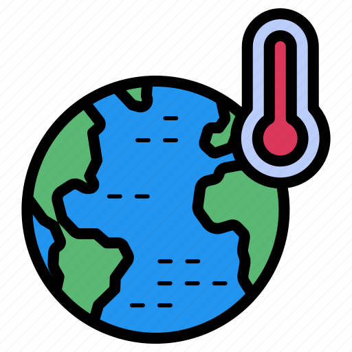Global warming, climate change, temperature, heat, earth icon - Download on Iconfinder
