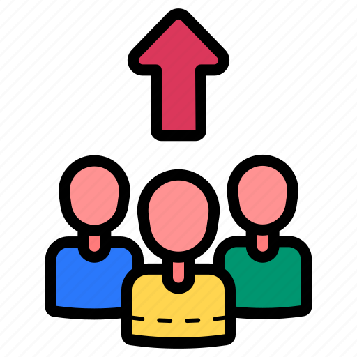 Population, growth, increase, group, people icon - Download on Iconfinder