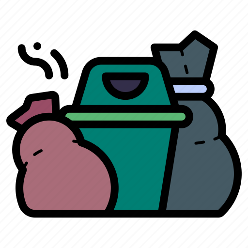 Trash, garbage, waste, rubbish, pollution icon - Download on Iconfinder