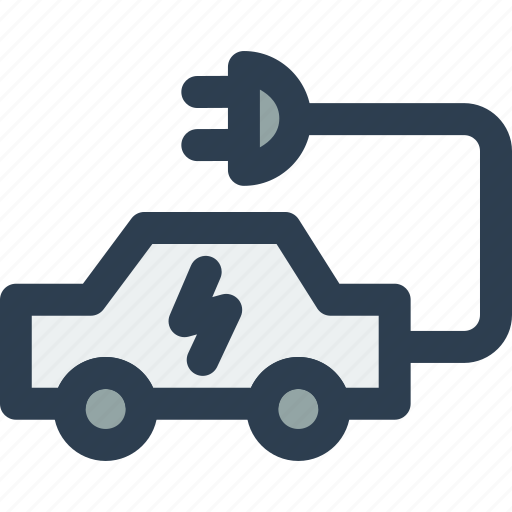 Electric car, car, vehicle, transportation icon - Download on Iconfinder