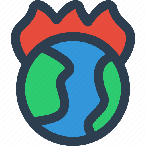 Global warming, climate change icon - Download on Iconfinder