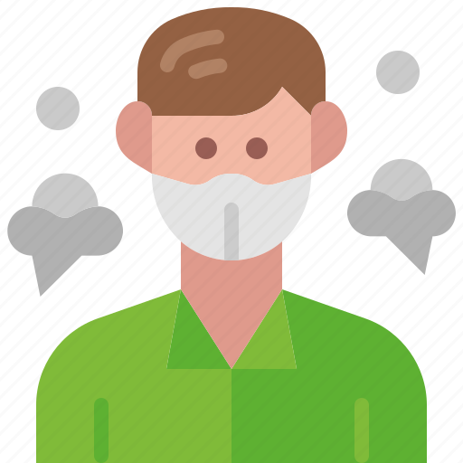 Mask, man, air, pollution, protection, wearing, avatar icon - Download on Iconfinder