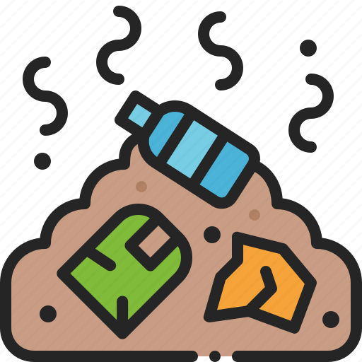 Garbage, trash, waste, pollution, pile, landfill, dump icon - Download on Iconfinder