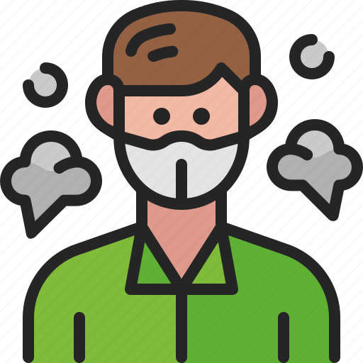 Mask, man, air, pollution, protection, wearing, avatar icon - Download on Iconfinder