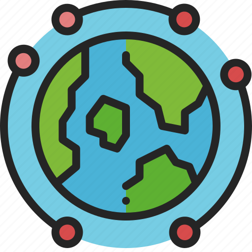 Ozone, depletion, layer, global, warming, atmosphere, earth icon - Download on Iconfinder