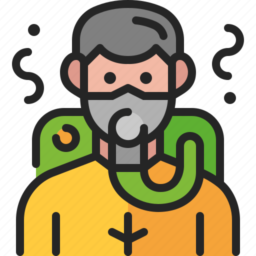 Respirator, mask, avatar, man, protection, gas, safety icon - Download on Iconfinder