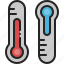 thermometer, temperature, scale, change, measurement, degree, weather 