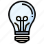 electronics, idea, light, lightbulb 