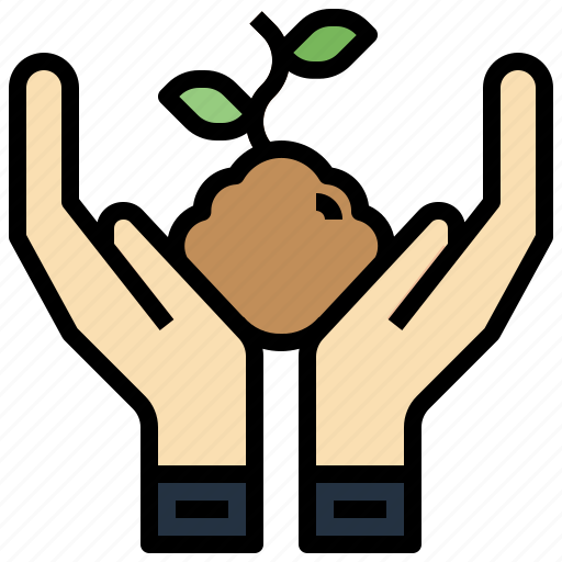 Ecology, enviroment, gestures, hand, hands, protection, tree icon - Download on Iconfinder