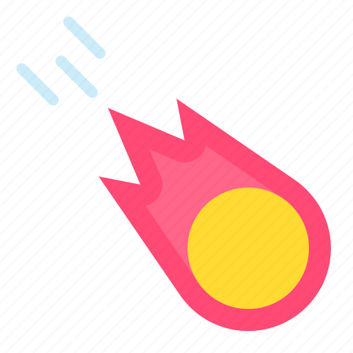 Burn, climate, comet, fire, meteor icon - Download on Iconfinder
