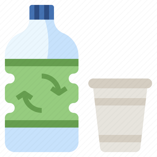 Drink, food, healthy, hydratation, plastic, restaurant, water icon - Download on Iconfinder