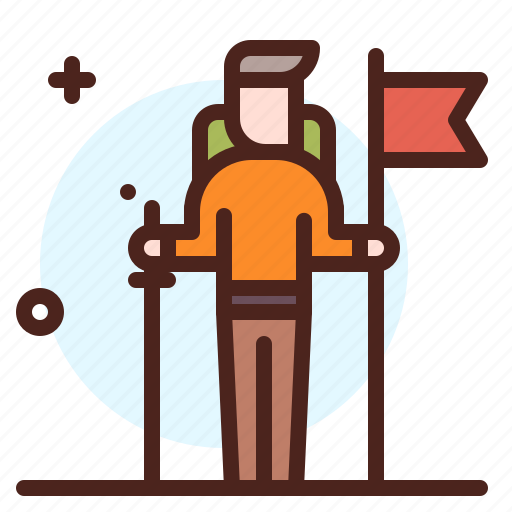 Climber2, sport, outdoor, hike icon - Download on Iconfinder