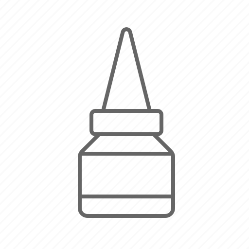 Bottle, ink, inkpot, office, stationary icon - Download on Iconfinder