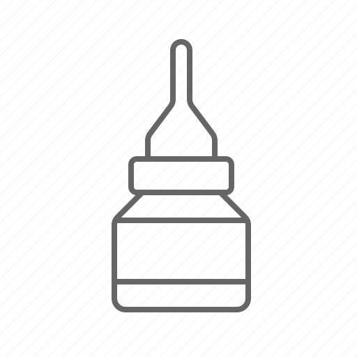 Bottle, ink, inkpot, office, stationary icon - Download on Iconfinder