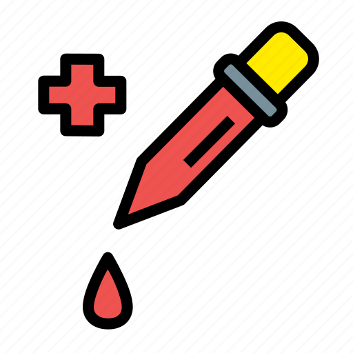 Dropper, experiment, medicine, pipette, research, science, test icon - Download on Iconfinder