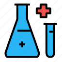 experiment, flask, hospital, research, science, test, tube