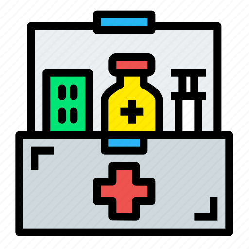 Books, chest, drugs, medical, pharmacy, pills, tablet icon - Download on Iconfinder