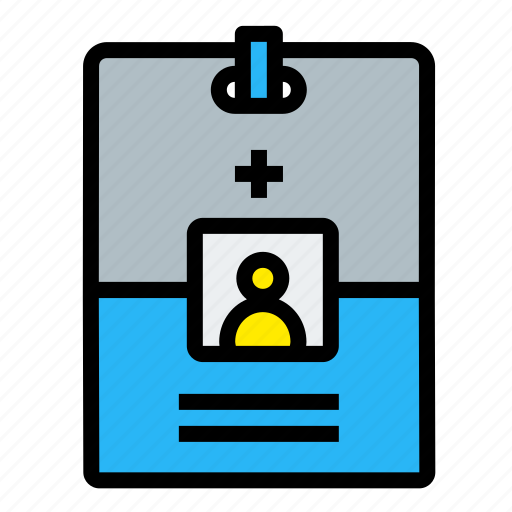 Card, doctor, healthcare, hospital, id, nurse icon - Download on Iconfinder