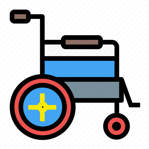 Health, healthcare, medical, medicine, wheelchair icon - Download on Iconfinder