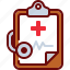 clipboard, cross, doctor, heartbeat, med, medicine, stethoscope 