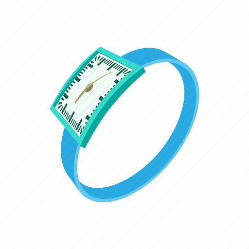 Cartoon, clock, minute, second, time, watch, wrist icon - Download on Iconfinder
