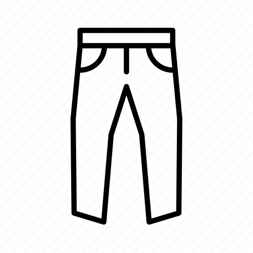 Cloth, fashion, jeans, pants, trouser icon - Download on Iconfinder