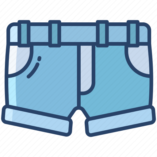 Jeans, shorts icon - Download on Iconfinder on Iconfinder