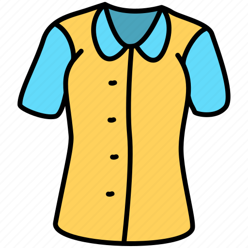 Shirt, woman, apparel, fashion icon - Download on Iconfinder