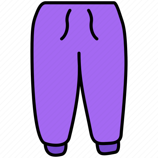 Jogger, pant, woman, fashion icon - Download on Iconfinder